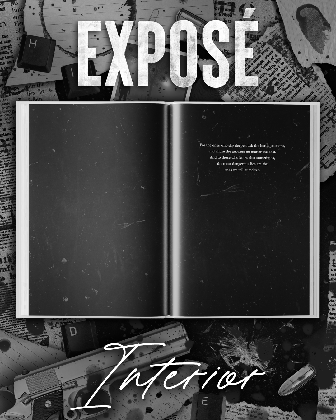 Exposé: An Enemies-to-Lovers Thriller Romance | Black Pages | Signed Website Exclusive
