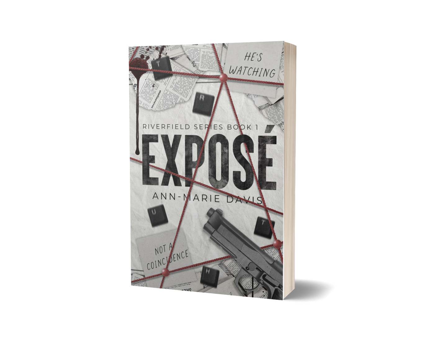 Exposé: An Enemies-to-Lovers Thriller Romance | Signed | White Pages