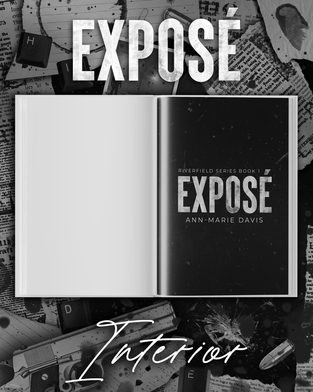 Exposé: An Enemies-to-Lovers Thriller Romance | Black Pages | Signed Website Exclusive