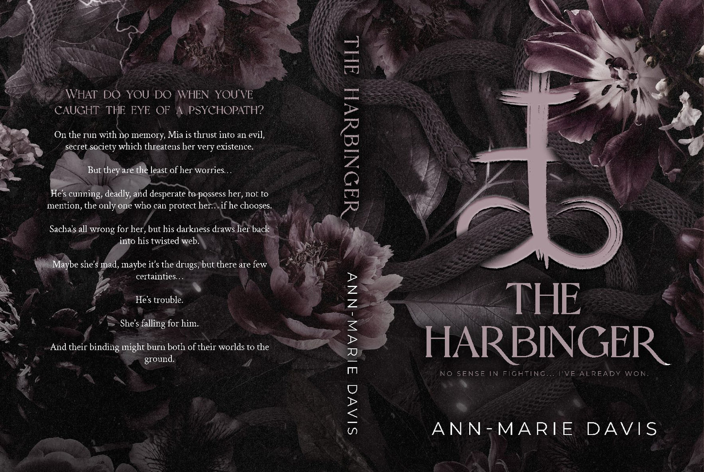 The Harbinger-Special Website Edition-Signed-Two Page Spread-Cream Pages